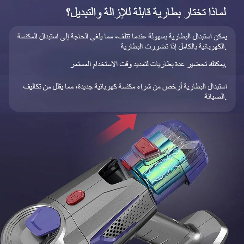 مكنسة لاسلكية